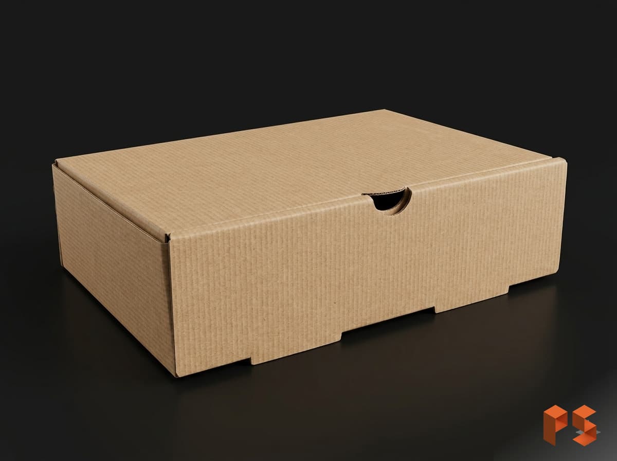 Caja Lomo Microcorrugado 26x19x7 cm