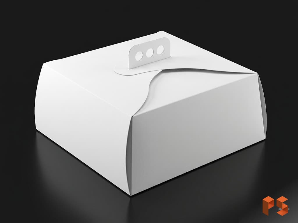 Caja para Torta Cartulina 31x31x12,5 cm