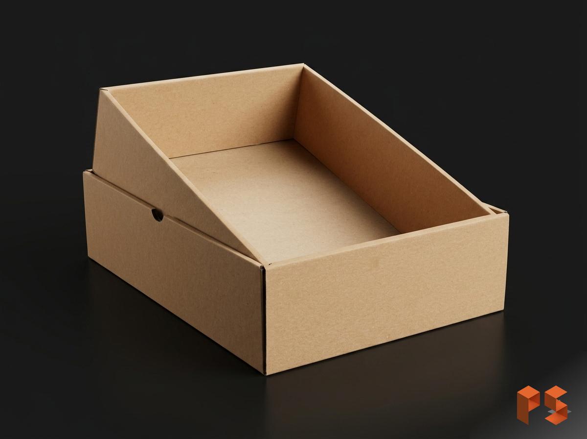 Caja B/T Marron x 3 Botellas 370 x 280 x 100 mm