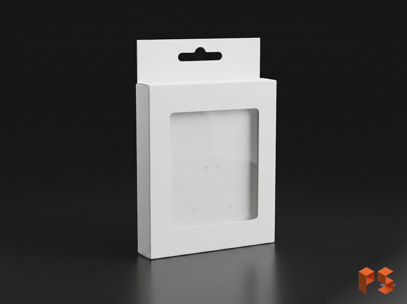 Caja C/Visor Colgante 10x12x2 cm