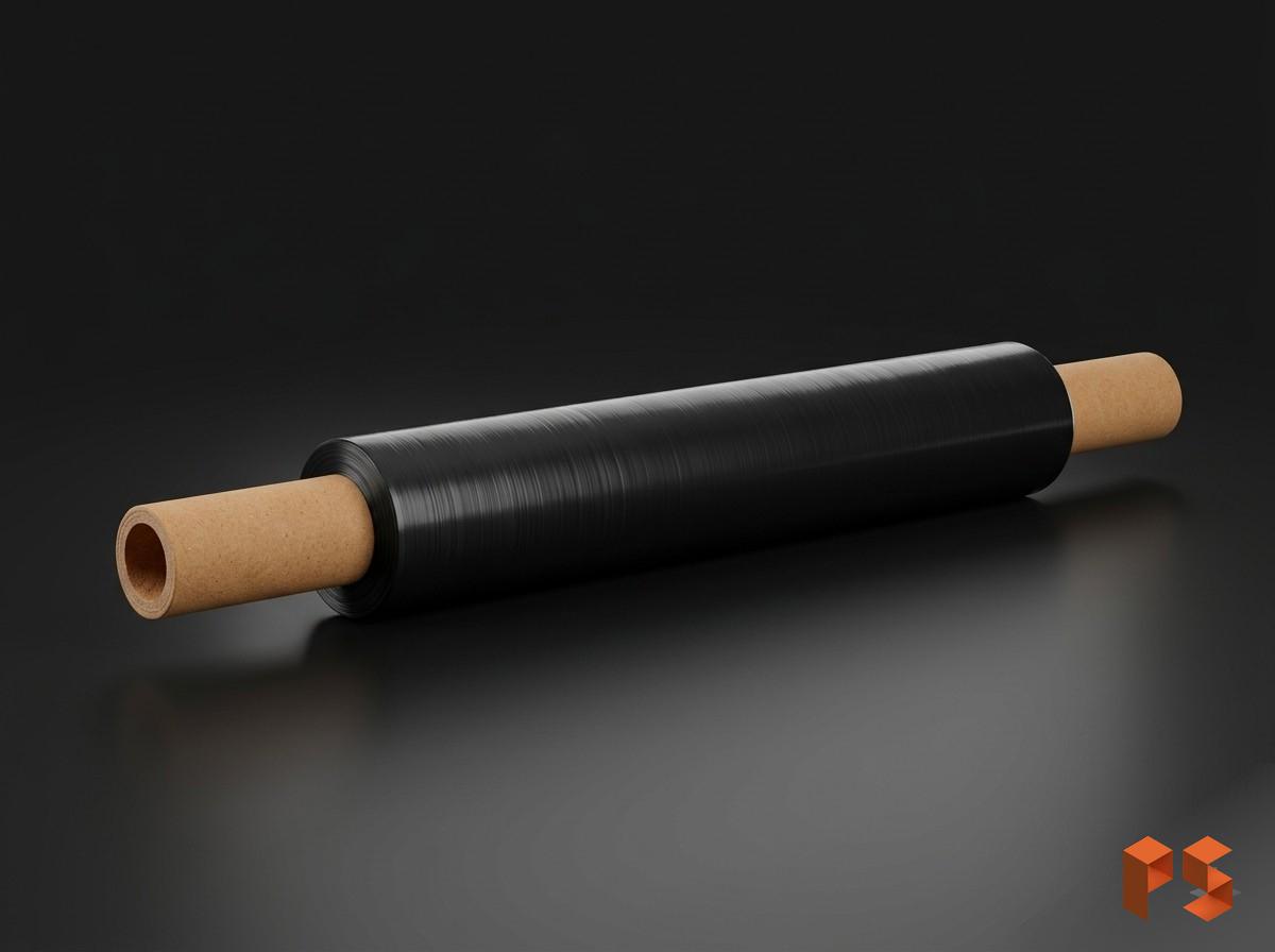 Film Stretch C/Mgo Negro 2,3 kg x 50 cm