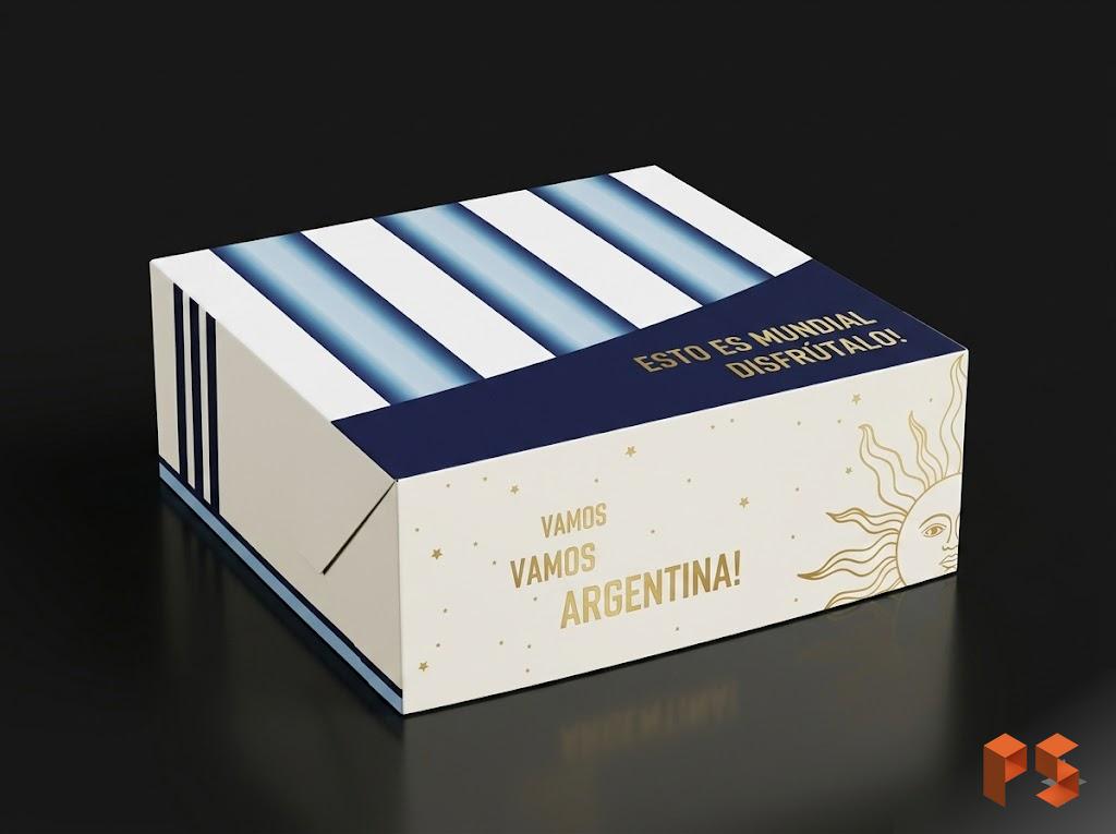 CAJA VAMOS ARGENTINA 25x25x10