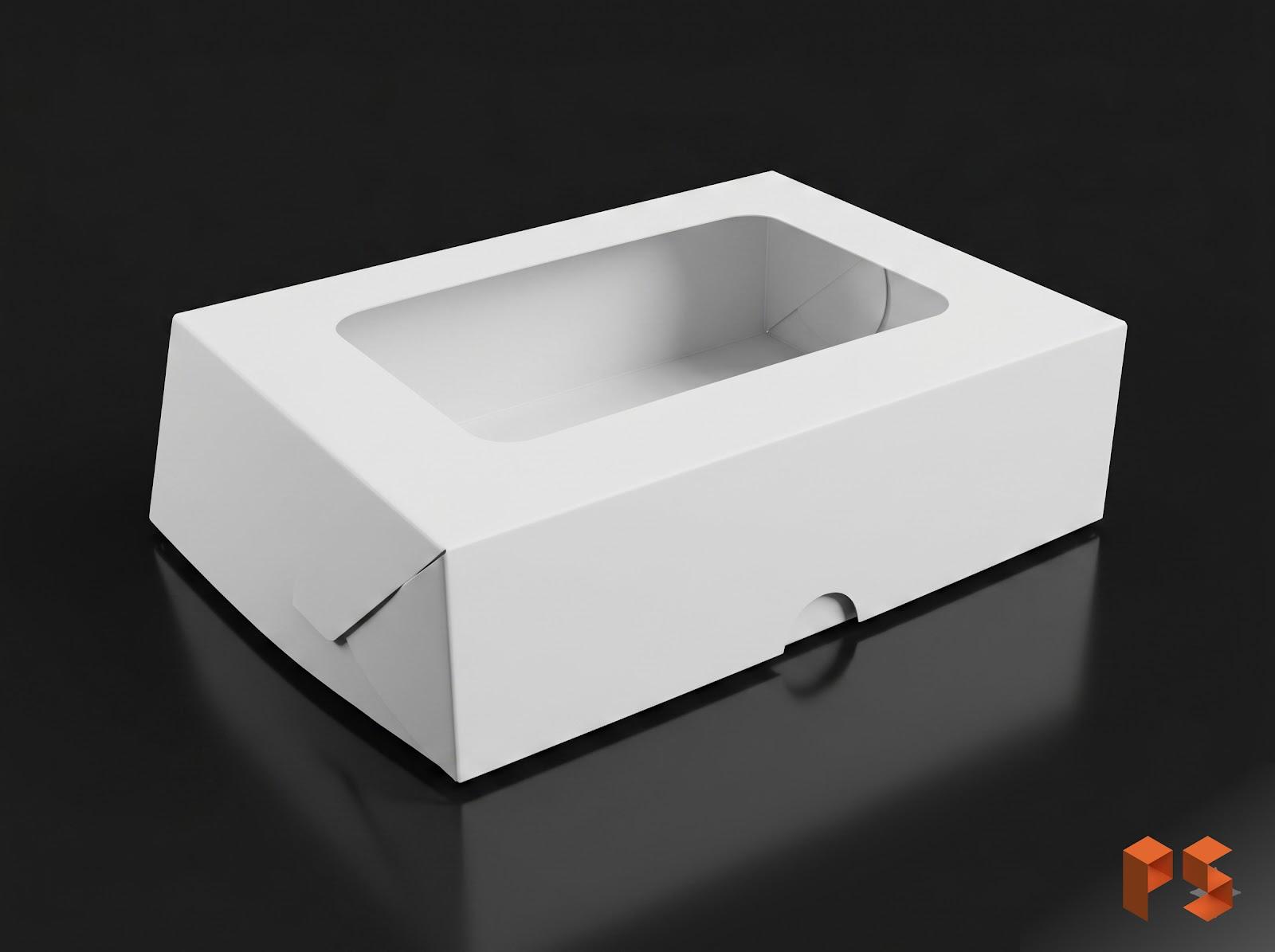 Alfajor 12 unid con visor 15x21x6 cm