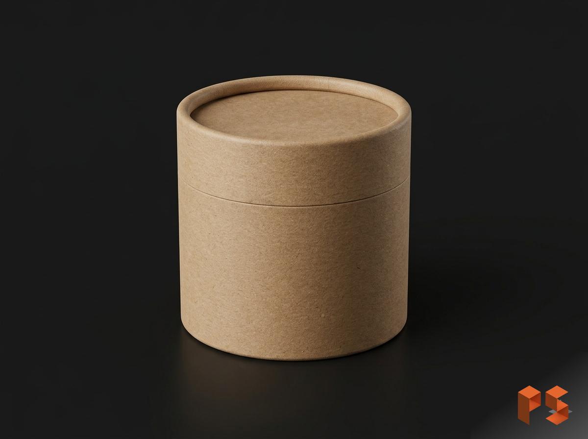 Pote Carton C/Tapa 1 kg 116x101 mm