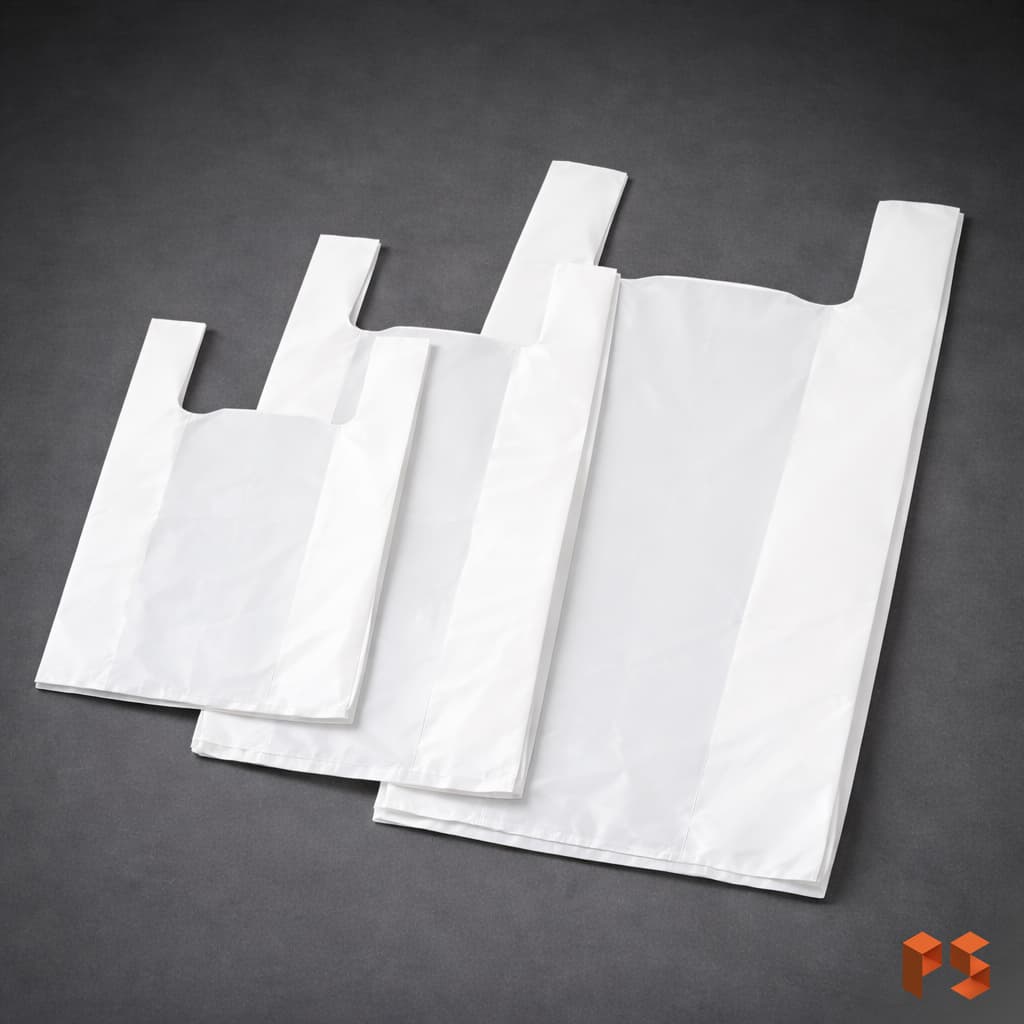 Bolsa Camiseta alta 20x30 x 100u